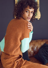 PULL MOHAIR OLIVE | MARIE SIXTINE