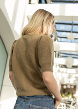 PULL MOHAIR PHILAE KHAKI | MARIE SIXTINE