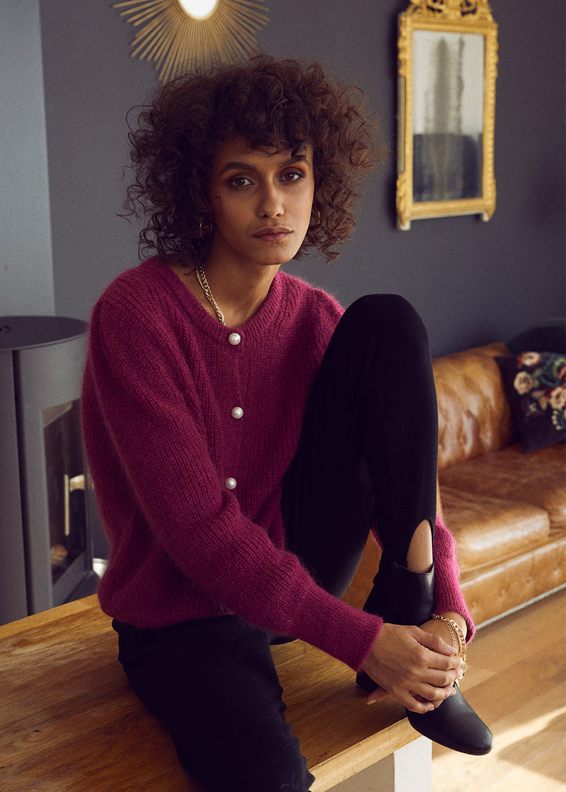 CARDIGAN MOHAIR JANY | MARIE SIXTINE