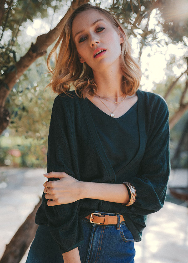 CARDIGAN MERINOS MAURANE | MARIE SIXTINE
