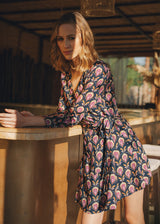 ORNA WRAP DRESS